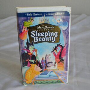 DISNEY'S MASTERPIECE SLEEPING BEAUTY VHS LIMITED EDITION- #9511
